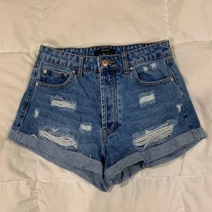 Forever 21 Denim Shorts High-Rise